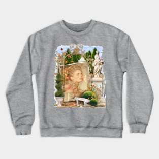 Tuscany Romantic Garden Crewneck Sweatshirt